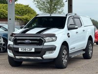 USED 2018 18 FORD RANGER 3.2 TDCi Wildtrak Pickup Double Cab 4dr Diesel Auto 4WD Euro 5 (200 ps) **HPI CLEAR~FRESH MOT+SVS**
