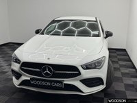 USED 2022 72 MERCEDES-BENZ CLA 1.3 CLA250e 15.6kWh AMG Line (Premium) Shooting Brake 5dr Petrol Plug-in Hybrid 8G-DCT Euro 6 (s/s) (218 ps) 1 Owner From New / Sat Nav / 2 Tone Leather / Heated Seats / Reverse Camera / Parking Sensors / Ambient Lighting / Cruise Control / ISOFIX /