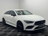 USED 2022 72 MERCEDES-BENZ CLA 1.3 CLA250e 15.6kWh AMG Line (Premium) Shooting Brake 5dr Petrol Plug-in Hybrid 8G-DCT Euro 6 (s/s) (218 ps) 1 Owner From New / Sat Nav / 2 Tone Leather / Heated Seats / Reverse Camera / Parking Sensors / Ambient Lighting / Cruise Control / ISOFIX /