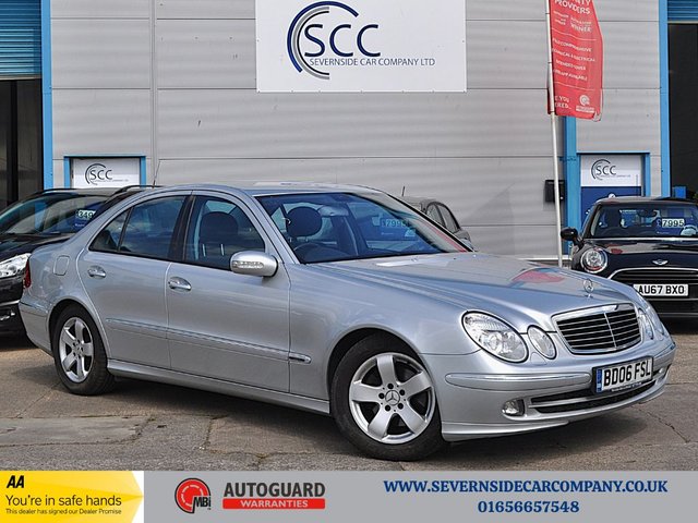 2006 06 Mercedes-Benz E-Class 2.1 E220 CDI Avantgarde Saloon 4dr Diesel Automatic (188 g/km, 150 bhp)