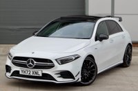 USED 2022 72 MERCEDES-BENZ A CLASS 2.0 A35 AMG (Premium Plus) 7G-DCT 4MATIC Euro 6 (s/s) 5dr PANROOF-AMG NIGHT/AERO PK- 19S
