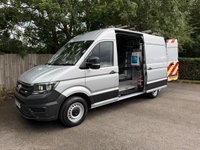 USED 2021 70 VOLKSWAGEN CRAFTER 2.0 TDI CR35 Trendline Panel Van 5dr Diesel Automatic FWD MWB Euro 6 (s/s) (140 ps) A/C-racking-sensors-cam-heat screen