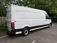 USED 2022 72 VOLKSWAGEN CRAFTER 2.0 TDI CR35 Trendline Panel Van 5dr Diesel Manual FWD LWB High Roof Euro 6 (s/s) (140 ps) A/C-sesnors-dab-2 keys