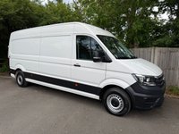 USED 2022 72 VOLKSWAGEN CRAFTER 2.0 TDI CR35 Trendline Panel Van 5dr Diesel Manual FWD LWB High Roof Euro 6 (s/s) (140 ps) A/C-sesnors-dab-2 keys