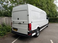 USED 2022 72 VOLKSWAGEN CRAFTER 2.0 TDI CR35 Trendline Panel Van 5dr Diesel Manual FWD LWB High Roof Euro 6 (s/s) (140 ps) A/C-sesnors-dab-2 keys