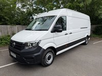 USED 2022 72 VOLKSWAGEN CRAFTER 2.0 TDI CR35 Trendline Panel Van 5dr Diesel Manual FWD LWB High Roof Euro 6 (s/s) (140 ps) A/C-sesnors-dab-2 keys