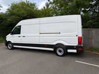 USED 2022 72 VOLKSWAGEN CRAFTER 2.0 TDI CR35 Trendline Panel Van 5dr Diesel Manual FWD LWB High Roof Euro 6 (s/s) (140 ps) A/C-sesnors-dab-2 keys