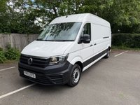 USED 2022 72 VOLKSWAGEN CRAFTER 2.0 TDI CR35 Trendline Panel Van 5dr Diesel Manual FWD LWB High Roof Euro 6 (s/s) (140 ps) A/C-sesnors-dab-2 keys