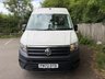 USED 2022 72 VOLKSWAGEN CRAFTER 2.0 TDI CR35 Trendline Panel Van 5dr Diesel Manual FWD LWB High Roof Euro 6 (s/s) (140 ps) A/C-sesnors-dab-2 keys