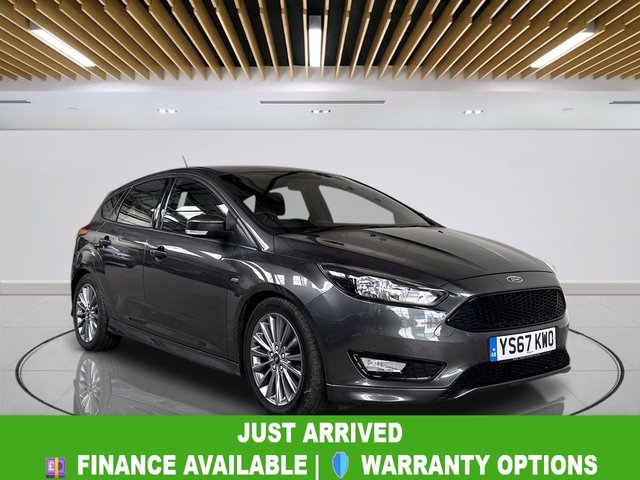 2017 67 FORD FOCUS 1.0T EcoBoost ST-Line Hatchback 5dr Petrol Manual Euro 6 (s/s) (140 ps) Bluetooth | Climate Control