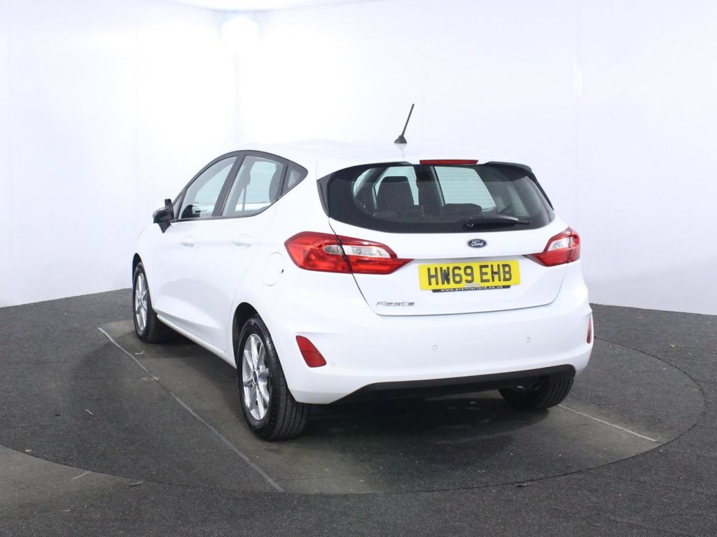 USED 2019 69 FORD FIESTA 1.0T EcoBoost GPF Zetec Hatchback 5dr Petrol Auto Euro 6 (s/s) (100 ps) 