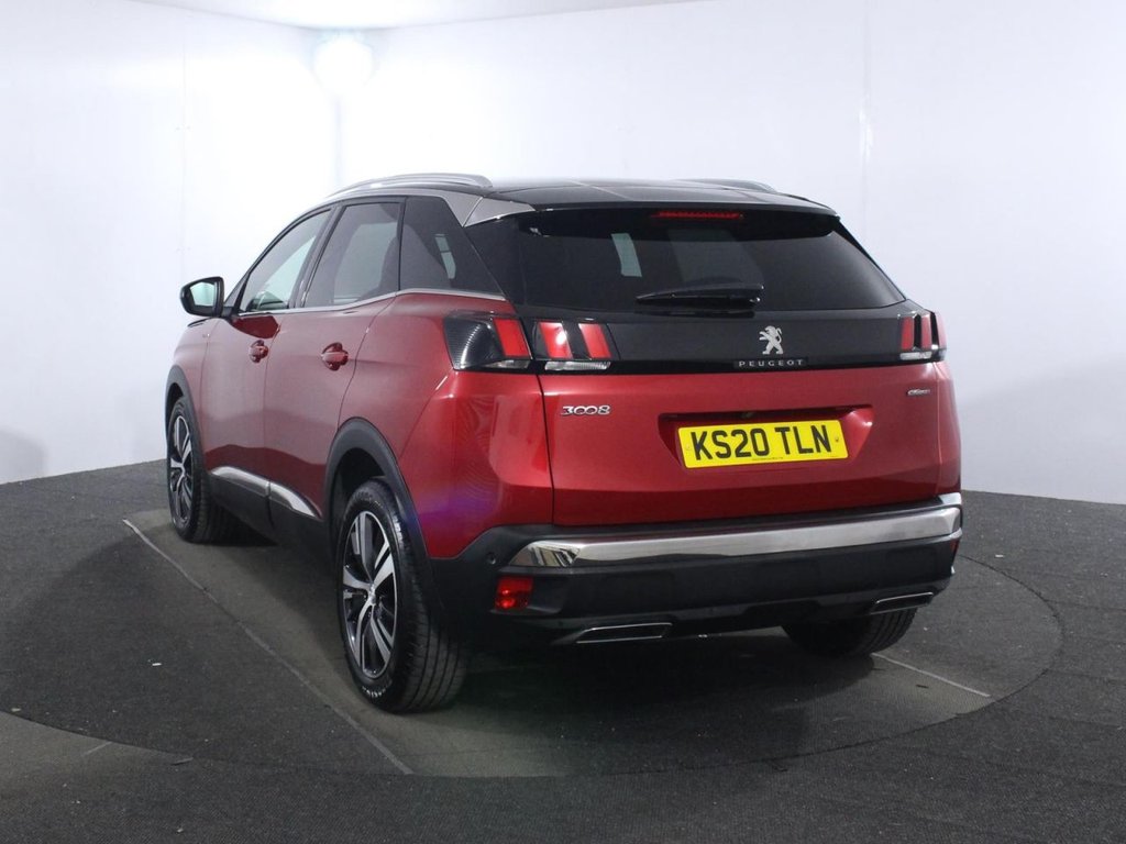 USED 2020 20 PEUGEOT 3008 1.5 BlueHDi GT Line SUV 5dr Diesel EAT Euro 6 (s/s) (130 ps) 