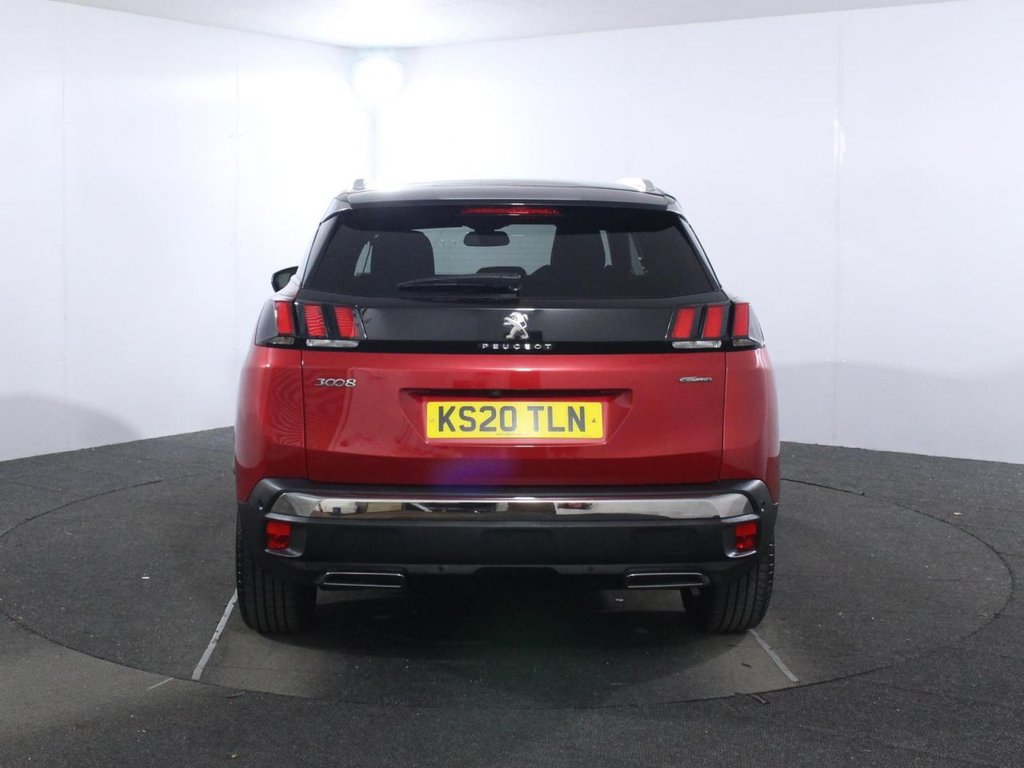 USED 2020 20 PEUGEOT 3008 1.5 BlueHDi GT Line SUV 5dr Diesel EAT Euro 6 (s/s) (130 ps) 