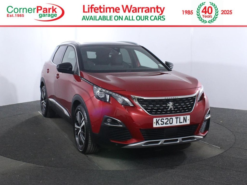 USED 2020 20 PEUGEOT 3008 1.5 BlueHDi GT Line SUV 5dr Diesel EAT Euro 6 (s/s) (130 ps) 