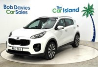 USED 2017 17 KIA SPORTAGE 1.7 CRDi 3 SUV 5dr Diesel DCT Euro 6 (s/s) (139 bhp) Gorgeous Spec AUTO with Glass Roof, Heated Leather, 19" Alloys, Parking Camera, SATNAV, JBL Sound System, CARPLAY 52000 Miles & Full Service History