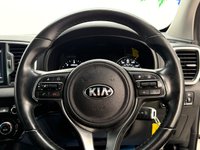 USED 2017 17 KIA SPORTAGE 1.7 CRDi 3 SUV 5dr Diesel DCT Euro 6 (s/s) (139 bhp) Gorgeous Spec AUTO with Glass Roof, Heated Leather, 19" Alloys, Parking Camera, SATNAV, JBL Sound System, CARPLAY 52000 Miles & Full Service History