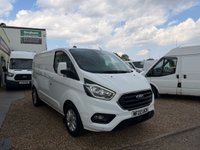 USED 2022 22 FORD TRANSIT CUSTOM 2.0 300 EcoBlue Limited Panel Van 5dr Diesel Manual L1 H1 Euro 6 (s/s) (130 ps) Drives superb