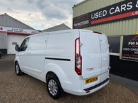 USED 2022 22 FORD TRANSIT CUSTOM 2.0 300 EcoBlue Limited Panel Van 5dr Diesel Manual L1 H1 Euro 6 (s/s) (130 ps) Drives superb