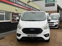 USED 2022 22 FORD TRANSIT CUSTOM 2.0 300 EcoBlue Limited Panel Van 5dr Diesel Manual L1 H1 Euro 6 (s/s) (130 ps) Drives superb