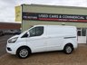 USED 2022 22 FORD TRANSIT CUSTOM 2.0 300 EcoBlue Limited Panel Van 5dr Diesel Manual L1 H1 Euro 6 (s/s) (130 ps) Drives superb