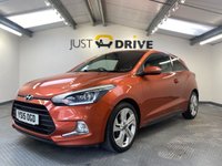 USED 2015 15 HYUNDAI I20 1.2 Sport Coupe 3dr Petrol Manual Euro 6 (84 ps) &pound;35.00 TAX, GROUP 6 INSURANCE, CRUISE CONTROL!!!