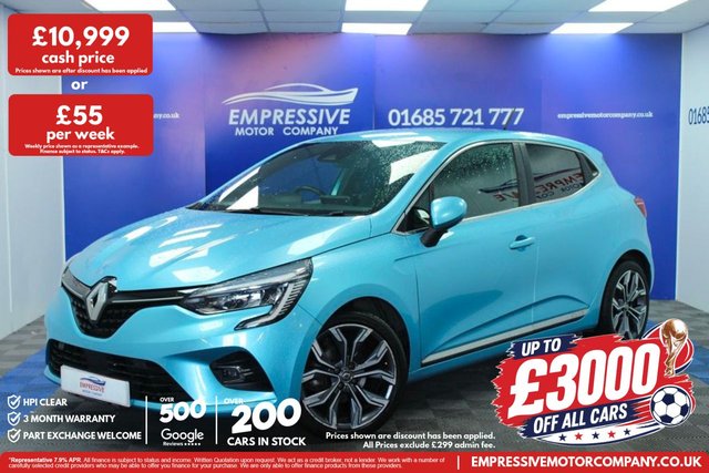 View our Renault Clio 1.0 TCe S Edition Hatchback 5dr Petrol Manual Euro 6 (s/s) (100 ps)