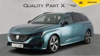 USED 2023 23 PEUGEOT 308 SW 1.2 PureTech GT Estate 5dr Petrol EAT Euro 6 (s/s) (130 ps) 1 OWNER, CAMERA, APPLE CARPLAY