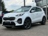 USED 2019 69 KIA SPORTAGE 2.0 CRDi EcoDynamics+ GT-Line S SUV 5dr Diesel Hybrid Auto AWD Euro 6 (s/s) (182 bhp) Finished in FUSION WHITE with Front and Rear HEATED trim.This Sportage is one of the best SUV's on the market. It offers striking looks and spacious interior.  Features include Low Mileage, Alloys, Pan Roof, Sat Nav, Climate, Tinted windows, LED headlights, Heated Climate front and rear seats, DAB RADIO, Cruise control, Rear View Cameras and Park sensors. Dealer Serviced at 6945 miles, 13137 miles, 18629 miles, 23675 miles, 29447 miles and on arrival at 36096 miles.