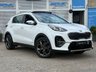 USED 2019 69 KIA SPORTAGE 2.0 CRDi EcoDynamics+ GT-Line S SUV 5dr Diesel Hybrid Auto AWD Euro 6 (s/s) (182 bhp) Finished in FUSION WHITE with Front and Rear HEATED trim.This Sportage is one of the best SUV's on the market. It offers striking looks and spacious interior.  Features include Low Mileage, Alloys, Pan Roof, Sat Nav, Climate, Tinted windows, LED headlights, Heated Climate front and rear seats, DAB RADIO, Cruise control, Rear View Cameras and Park sensors. Dealer Serviced at 6945 miles, 13137 miles, 18629 miles, 23675 miles, 29447 miles and on arrival at 36096 miles.