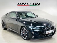 USED 2021 70 BMW 4 SERIES 3.0 M440i MHT Coupe 2dr Petrol Hybrid Auto xDrive Euro 6 (s/s) (374 ps) Black Sapphire | Oyster Leather Interior | Technology Plus Pack | Comfort Plus Pack | Visibility Pack | Full BMW Service History