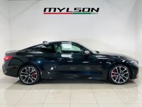 USED 2021 70 BMW 4 SERIES 3.0 M440i MHT Coupe 2dr Petrol Hybrid Auto xDrive Euro 6 (s/s) (374 ps) Black Sapphire | Oyster Leather Interior | Technology Plus Pack | Comfort Plus Pack | Visibility Pack | Full BMW Service History