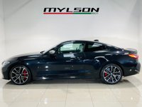 USED 2021 70 BMW 4 SERIES 3.0 M440i MHT Coupe 2dr Petrol Hybrid Auto xDrive Euro 6 (s/s) (374 ps) Black Sapphire | Oyster Leather Interior | Technology Plus Pack | Comfort Plus Pack | Visibility Pack | Full BMW Service History
