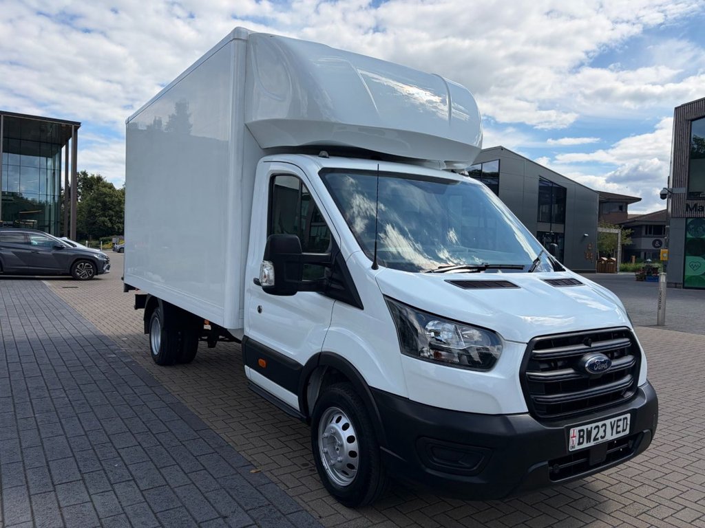 USED 2023 23 FORD TRANSIT 350 LEADER HD 2.0EcoBlue EU6 S/S RWD L4 LUTON *TAIL LIFT*E/W*AIRCON*HEATED WINDSCREEN AND MIRRORS* XLWB-EU6-A/C-E/W-TAIL LIFT