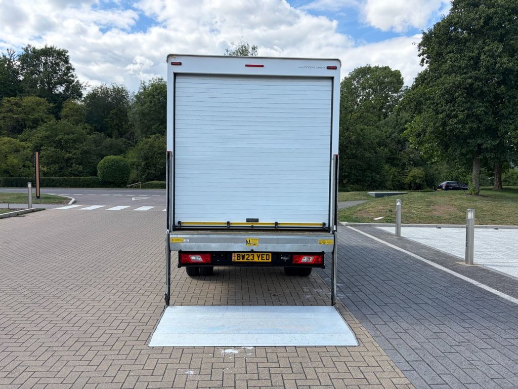 USED 2023 23 FORD TRANSIT 350 LEADER HD 2.0EcoBlue EU6 S/S RWD L4 LUTON *TAIL LIFT*E/W*AIRCON*HEATED WINDSCREEN AND MIRRORS* XLWB-EU6-A/C-E/W-TAIL LIFT