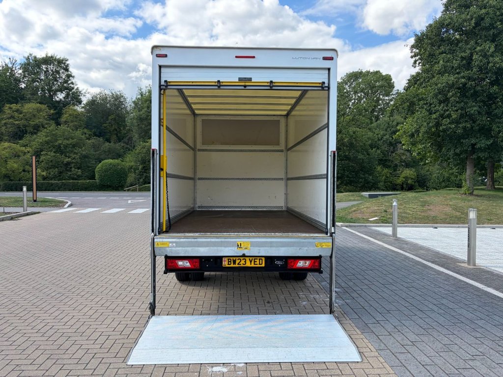 USED 2023 23 FORD TRANSIT 350 LEADER HD 2.0EcoBlue EU6 S/S RWD L4 LUTON *TAIL LIFT*E/W*AIRCON*HEATED WINDSCREEN AND MIRRORS* XLWB-EU6-A/C-E/W-TAIL LIFT