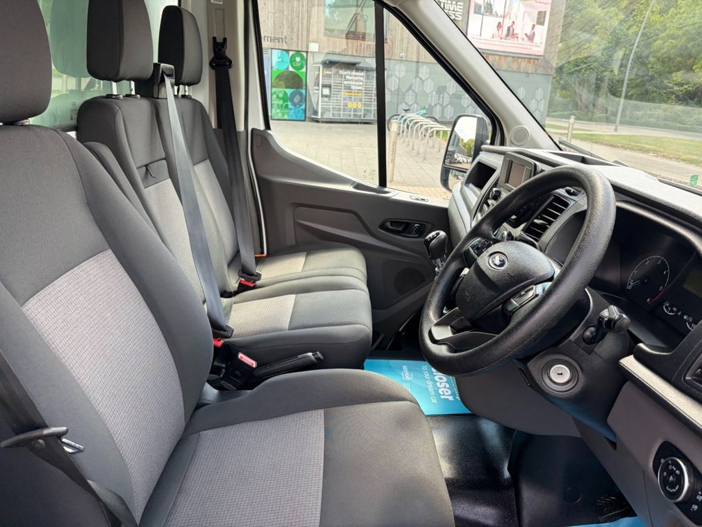 USED 2023 23 FORD TRANSIT 350 LEADER HD 2.0EcoBlue EU6 S/S RWD L4 LUTON *TAIL LIFT*E/W*AIRCON*HEATED WINDSCREEN AND MIRRORS* XLWB-EU6-A/C-E/W-TAIL LIFT