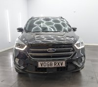USED 2018 68 FORD KUGA 1.5 TDCi ST-Line SUV 5dr Diesel Manual Euro 6 (s/s) (120 ps) 18'' ALLOY WHEELS , FRONT AND REAR PARKING SENSORS  , APPLE CARPLAY , APPLE CARPLAY , SAT NAV , BLUETOOTH , SERVICE HISTORY - LATEST FEB.2026