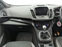 USED 2018 68 FORD KUGA 1.5 TDCi ST-Line SUV 5dr Diesel Manual Euro 6 (s/s) (120 ps) 18'' ALLOY WHEELS , FRONT AND REAR PARKING SENSORS  , APPLE CARPLAY , APPLE CARPLAY , SAT NAV , BLUETOOTH , SERVICE HISTORY - LATEST FEB.2026