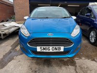 USED 2016 16 FORD FIESTA 1.0T EcoBoost Zetec Blue Edition Hatchback 5dr Petrol Manual Euro 6 (s/s) (100 ps) &pound;20 PER YEAR ROAD TAX AND GREAT MPG
