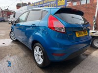 USED 2016 16 FORD FIESTA 1.0T EcoBoost Zetec Blue Edition Hatchback 5dr Petrol Manual Euro 6 (s/s) (100 ps) &pound;20 PER YEAR ROAD TAX AND GREAT MPG