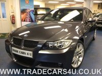 USED 2007 57 BMW 3 SERIES 325D 3.0 TURBO DIESEL M SPORT 6 SPEED AUTOMATIC FINANCE - PX - DELIVERY