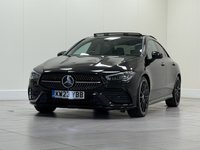 USED 2023 23 MERCEDES-BENZ CLA 2.0 CLA220d AMG Line Night Edition (Premium Plus) Coupe 4dr Diesel 8G-DCT Euro 6 (s/s) (190 ps) SUNROOF + REVERSING CAMERA + AMBIENT LIGHTING + APPLE CARPLAY / ANDROID AUTO