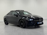 USED 2023 23 MERCEDES-BENZ CLA 2.0 CLA220d AMG Line Night Edition (Premium Plus) Coupe 4dr Diesel 8G-DCT Euro 6 (s/s) (190 ps) SUNROOF + REVERSING CAMERA + AMBIENT LIGHTING + APPLE CARPLAY / ANDROID AUTO