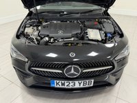 USED 2023 23 MERCEDES-BENZ CLA 2.0 CLA220d AMG Line Night Edition (Premium Plus) Coupe 4dr Diesel 8G-DCT Euro 6 (s/s) (190 ps) SUNROOF + REVERSING CAMERA + AMBIENT LIGHTING + APPLE CARPLAY / ANDROID AUTO
