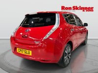 USED 2017 17 NISSAN LEAF 30kWh Tekna Hatchback 5dr Electric Auto (109 bhp) 
