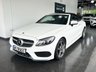 USED 2017 17 MERCEDES-BENZ C-CLASS 2.0 C200 AMG Line Cabriolet 2dr Petrol G-Tronic+ Euro 6 (s/s) (184 ps) 1 FORMER OWNER!  1 FORMER OWNER!