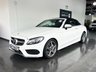 USED 2017 17 MERCEDES-BENZ C-CLASS 2.0 C200 AMG Line Cabriolet 2dr Petrol G-Tronic+ Euro 6 (s/s) (184 ps) 1 FORMER OWNER!  1 FORMER OWNER!