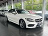 USED 2017 17 MERCEDES-BENZ C-CLASS 2.0 C200 AMG Line Cabriolet 2dr Petrol G-Tronic+ Euro 6 (s/s) (184 ps) 1 FORMER OWNER!  1 FORMER OWNER!
