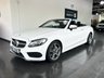 USED 2017 17 MERCEDES-BENZ C-CLASS 2.0 C200 AMG Line Cabriolet 2dr Petrol G-Tronic+ Euro 6 (s/s) (184 ps) 1 FORMER OWNER!  1 FORMER OWNER!