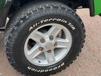 USED 2007 57 LAND ROVER DEFENDER 2.4 TDCi Pickup 2dr Diesel Manual 4WD SWB Euro 4 (122 bhp) **VIPER GREEN**CUSTOM EXHAUST**REAR ROLL CAGE**